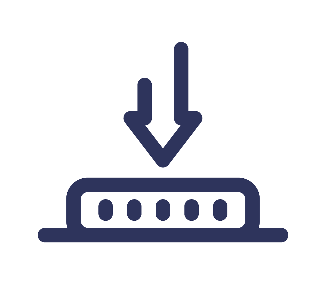 Slim build, serious savings icon